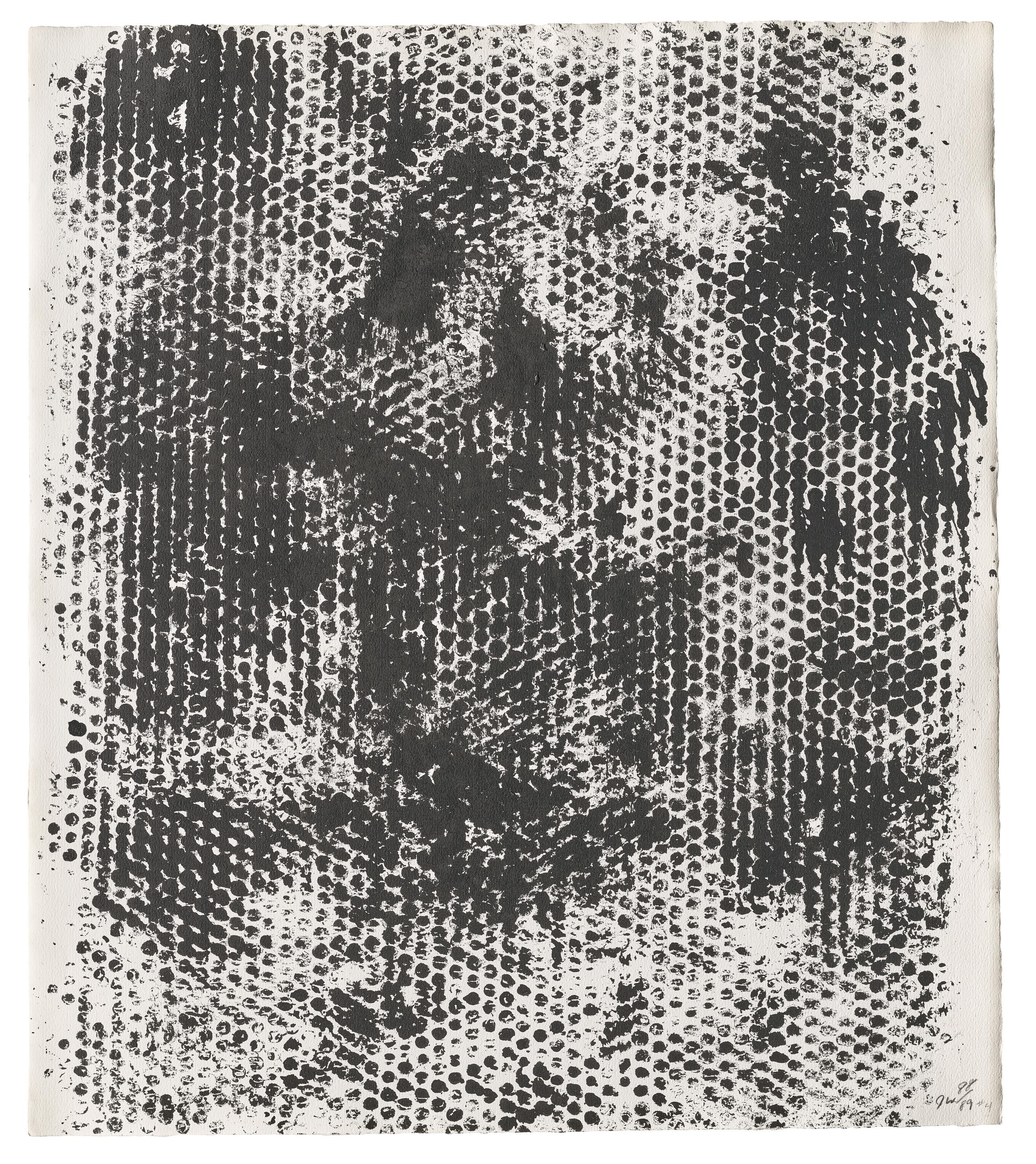 Jack Whitten - Gestural Disruption #4