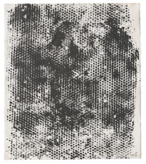 Jack Whitten - Gestural Disruption #4