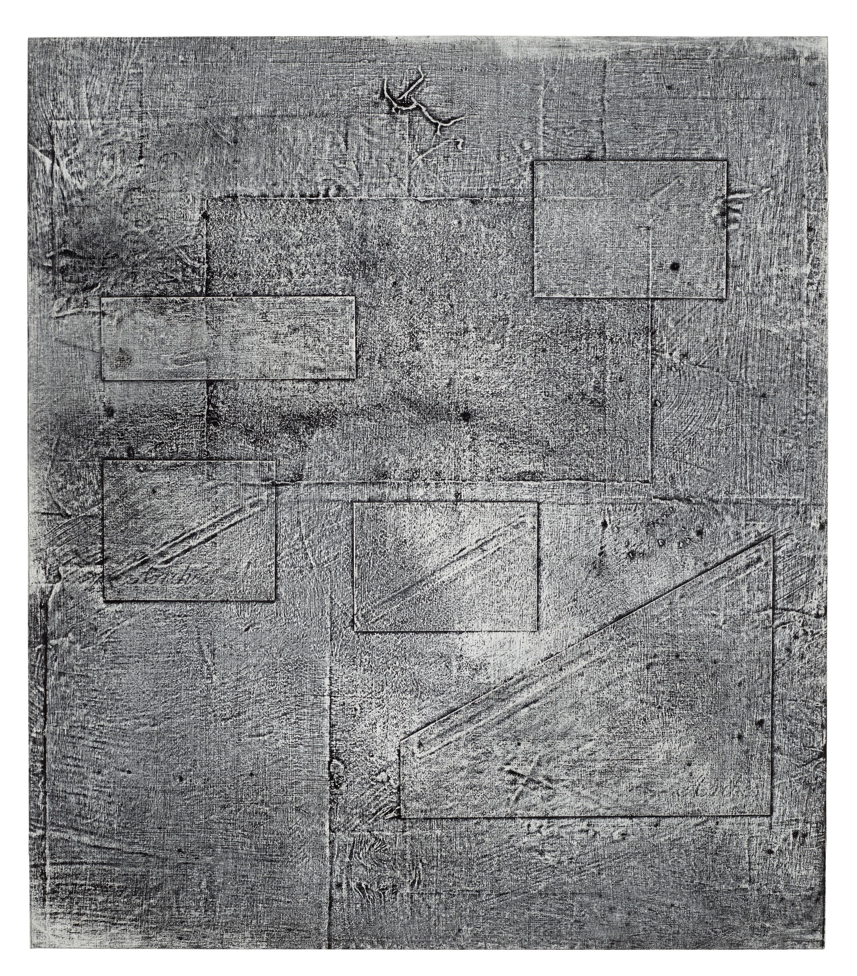 Jack Whitten - Volumetric Surface Series #4