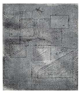 Jack Whitten - Volumetric Surface Series #4