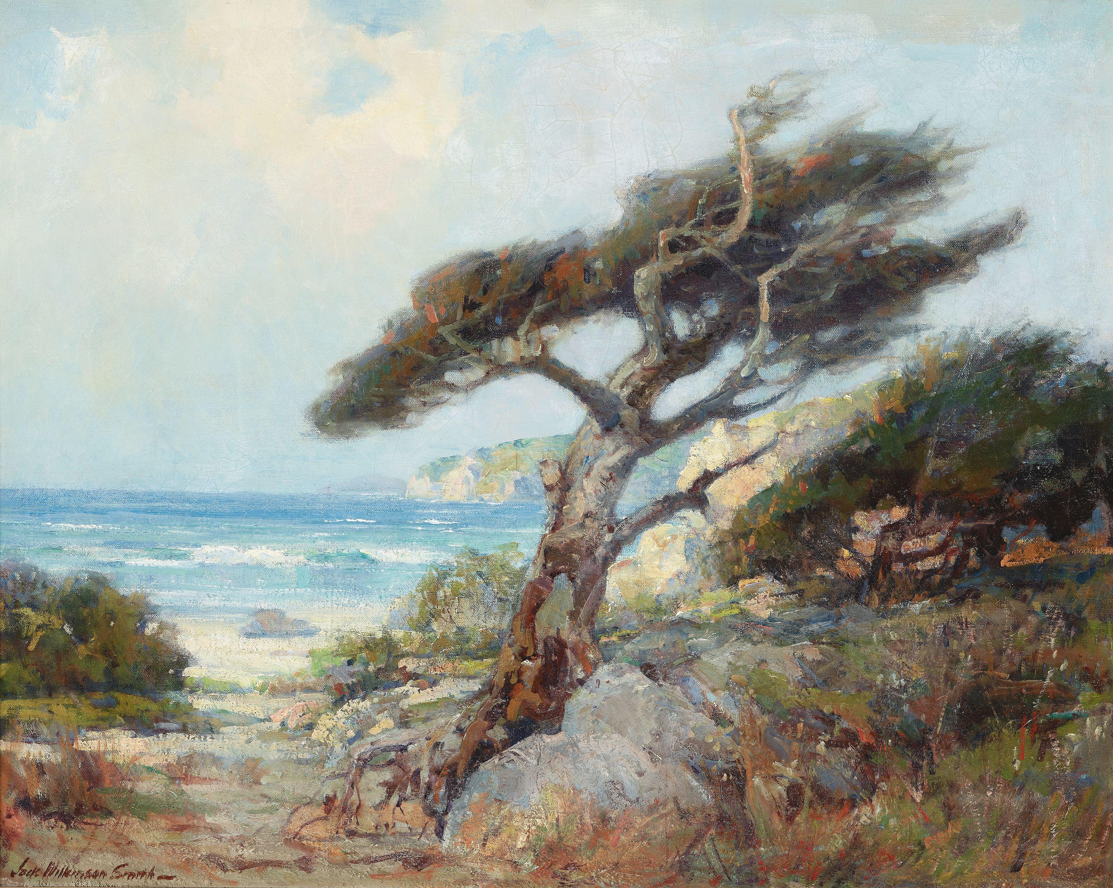 Jack Wilkinson Smith - Cypress Trees, Point Lobos
