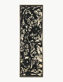 Jackson Pollock - Black And White Painting
