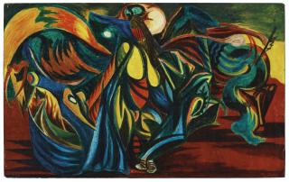 Jackson Pollock - Composition with Oval Forms