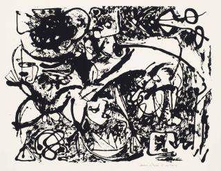 Jackson Pollock - Number 8, from Untitled