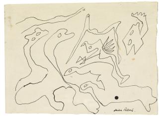 Jackson Pollock - Untitled (Figures)