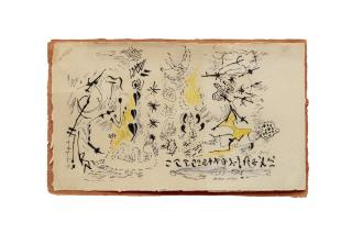 Jackson Pollock - Untitled [Folded Greeting Card]