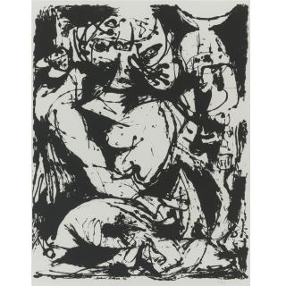 Jackson Pollock - Untitled (O\'C. & T. 1095)