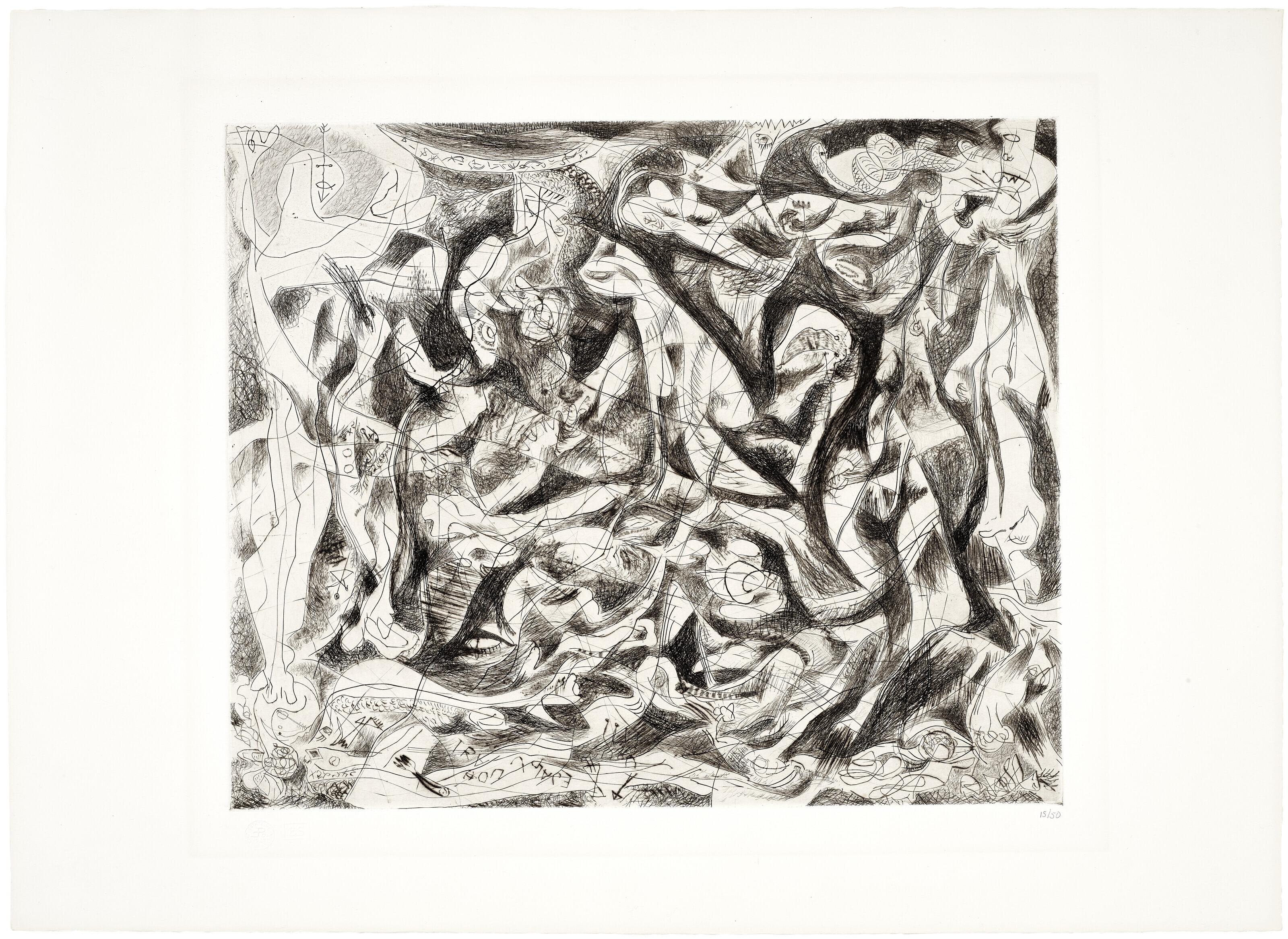 Jackson Pollock - Untitled (P16)