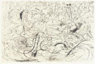 Jackson Pollock - Untitled: P19 (O\'Connor & Thaw 1082)
