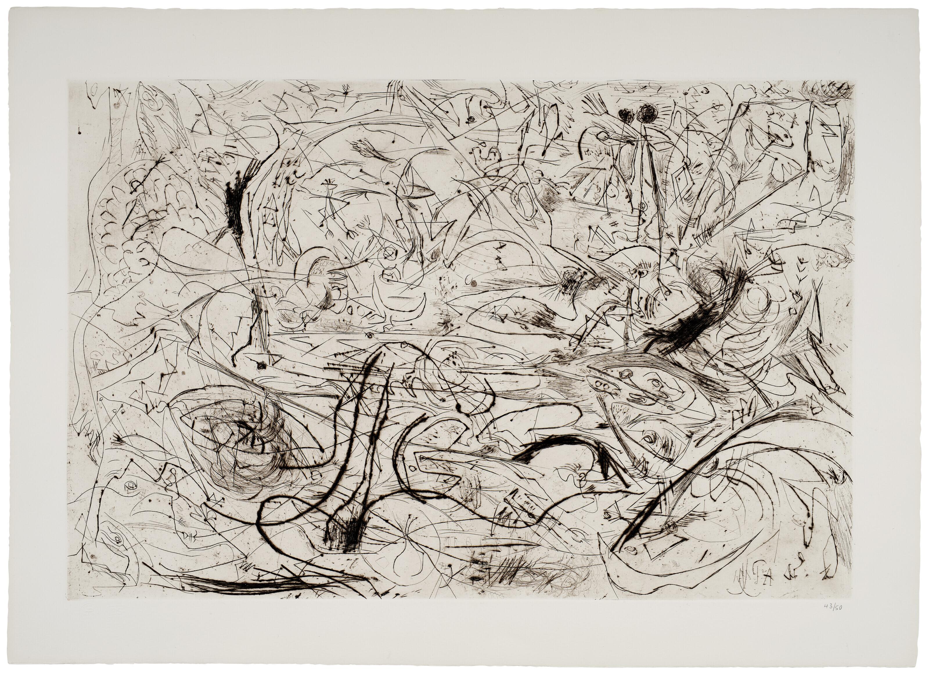 Jackson Pollock - Untitled (P19)