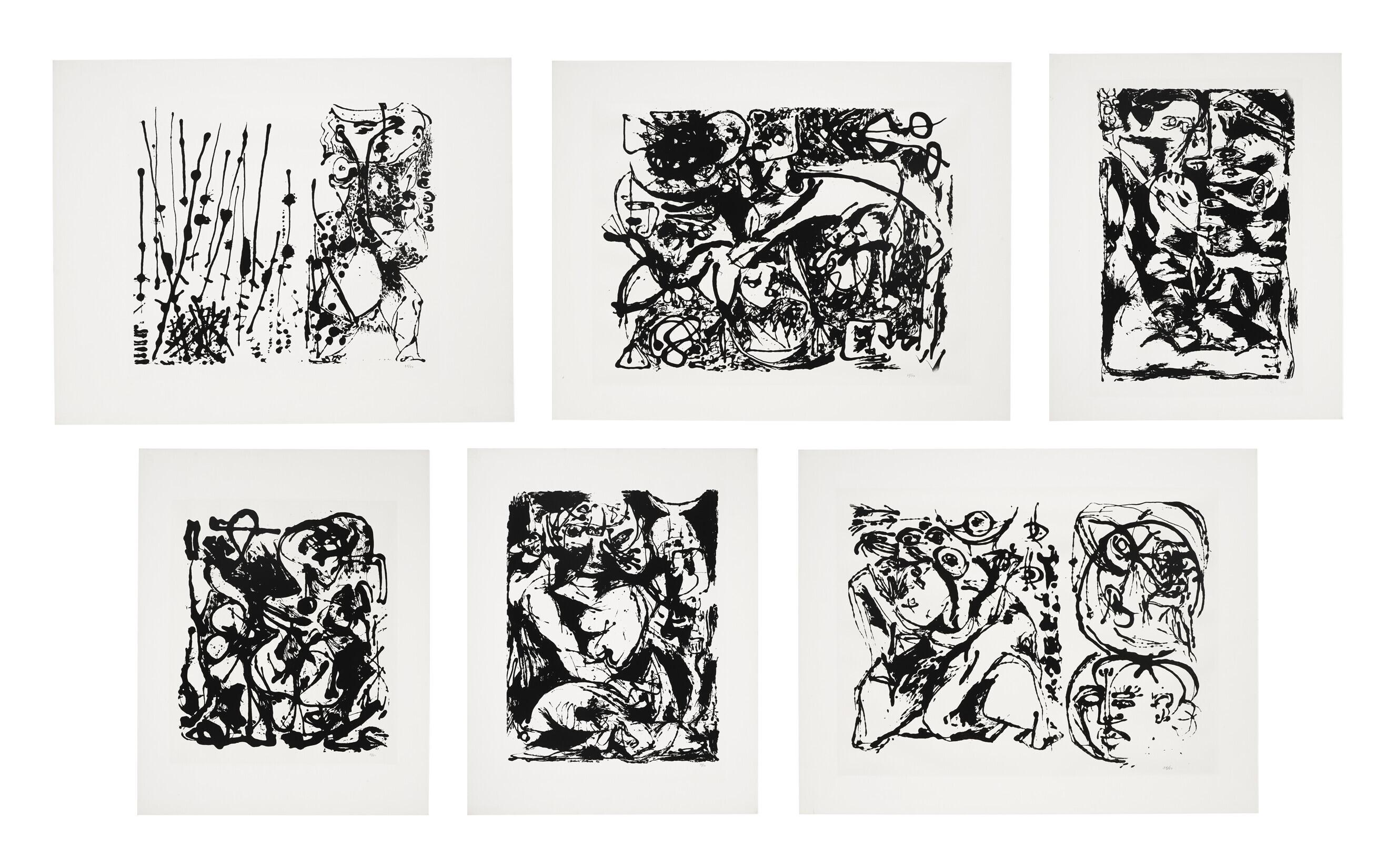 Jackson Pollock - Untitled