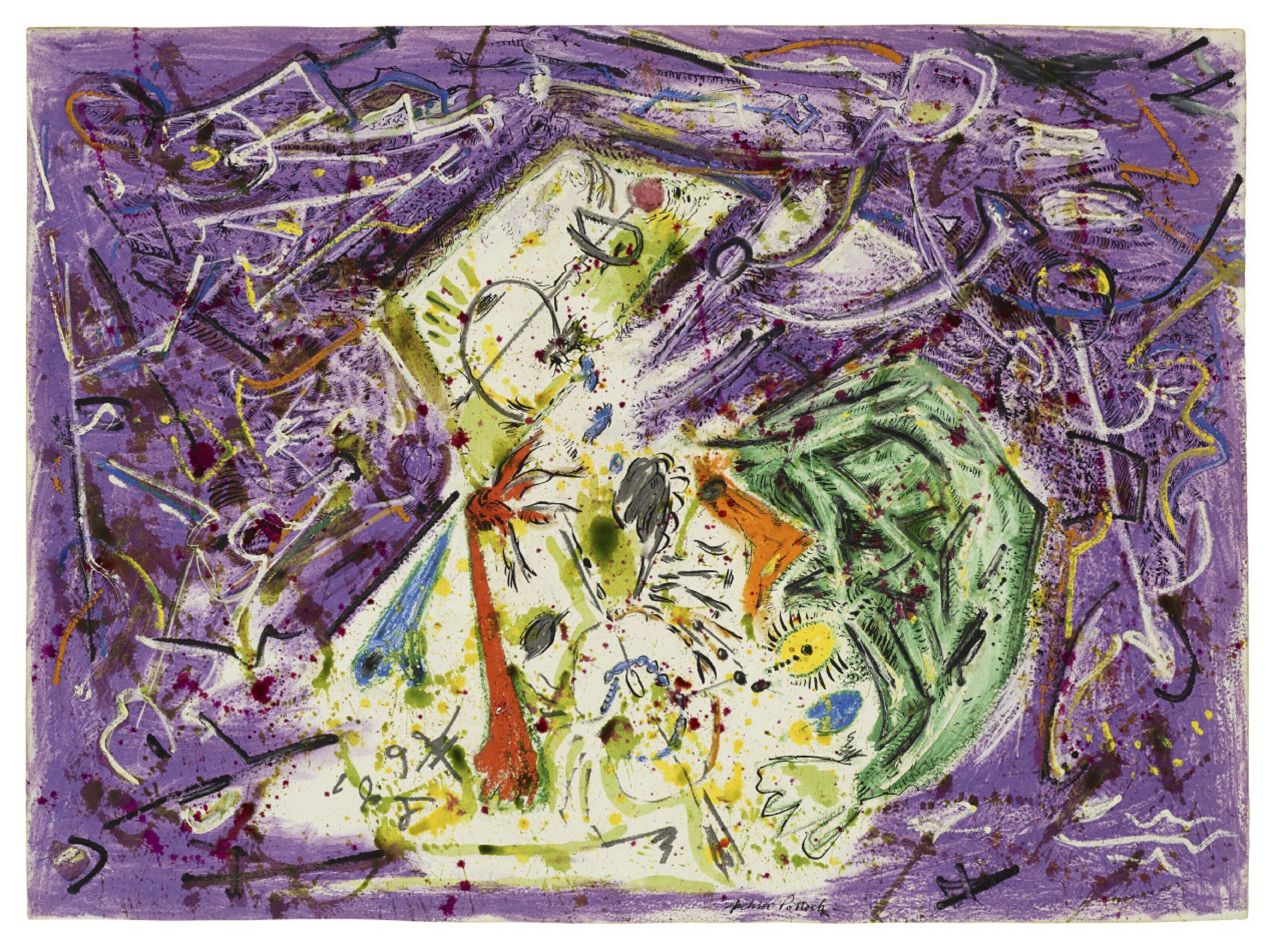 Jackson Pollock - Untitled