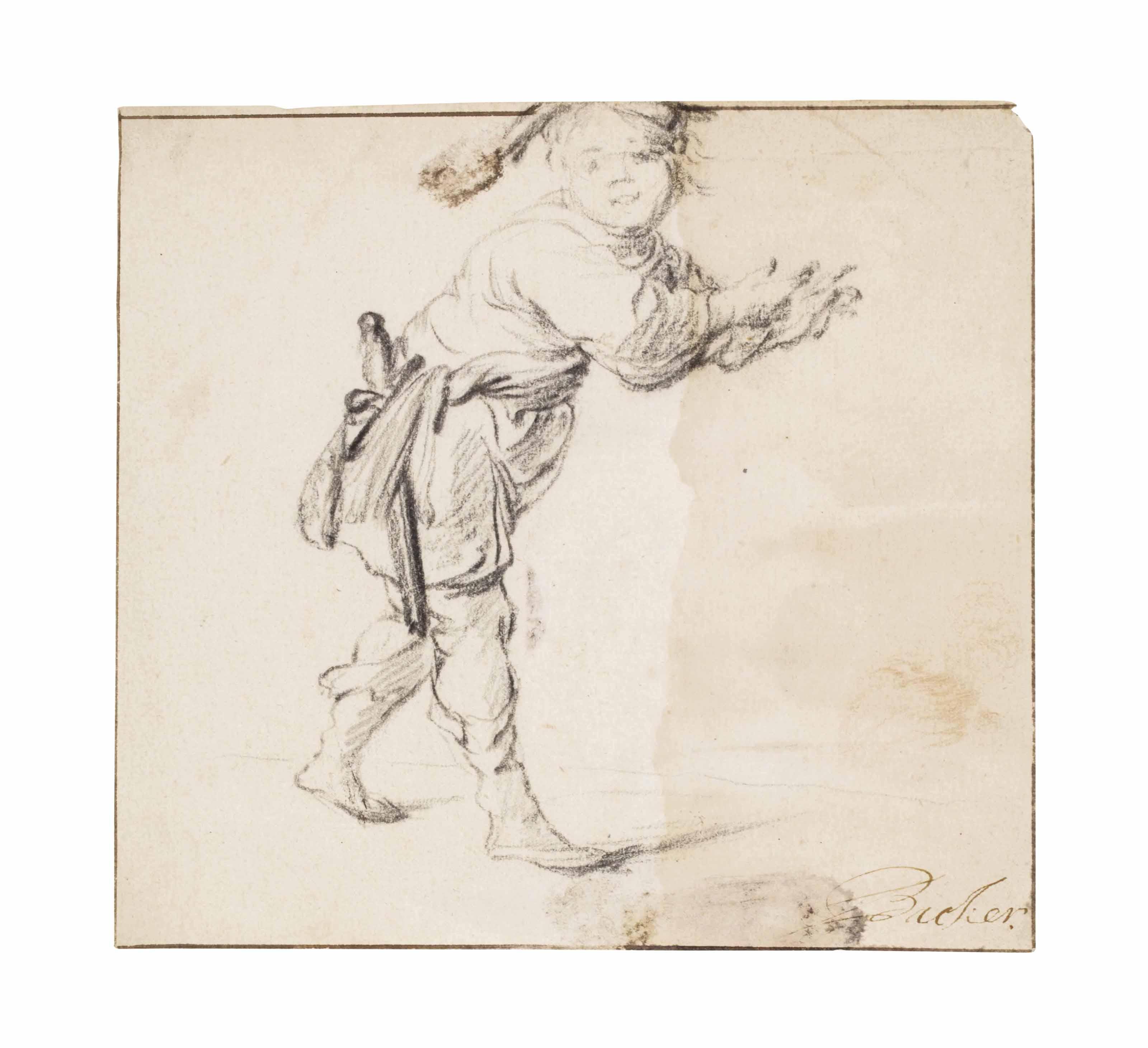 Jacob Adriaensz. Backer - A Young Boy In A Plumed Cap