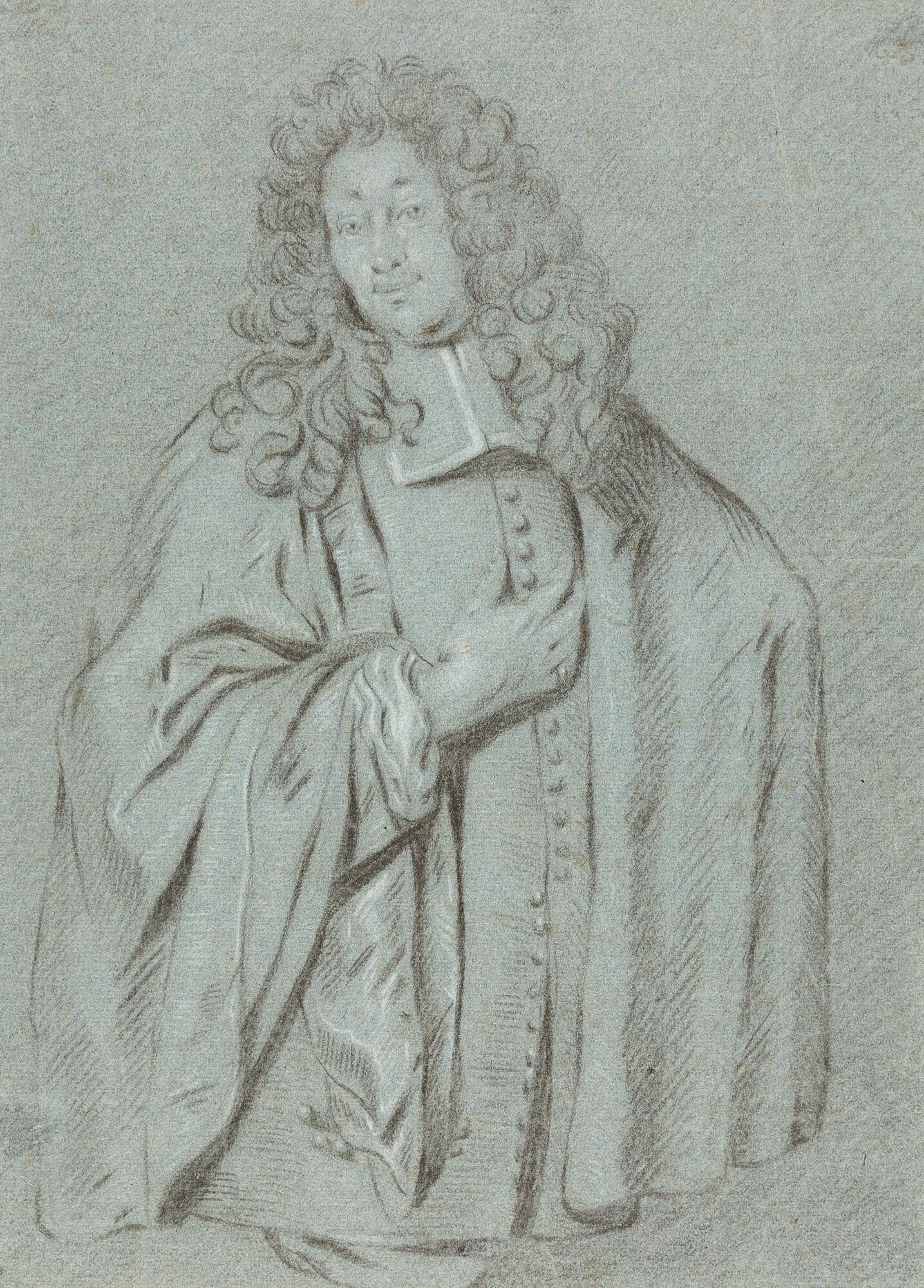 Jacob Adriaensz Backer - Studie zu einem vornehmen Herrn in weitem Mantel in