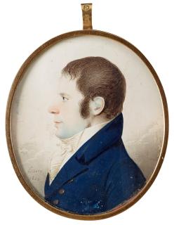 Jacob Axel Gillberg - Man in blue justa corps