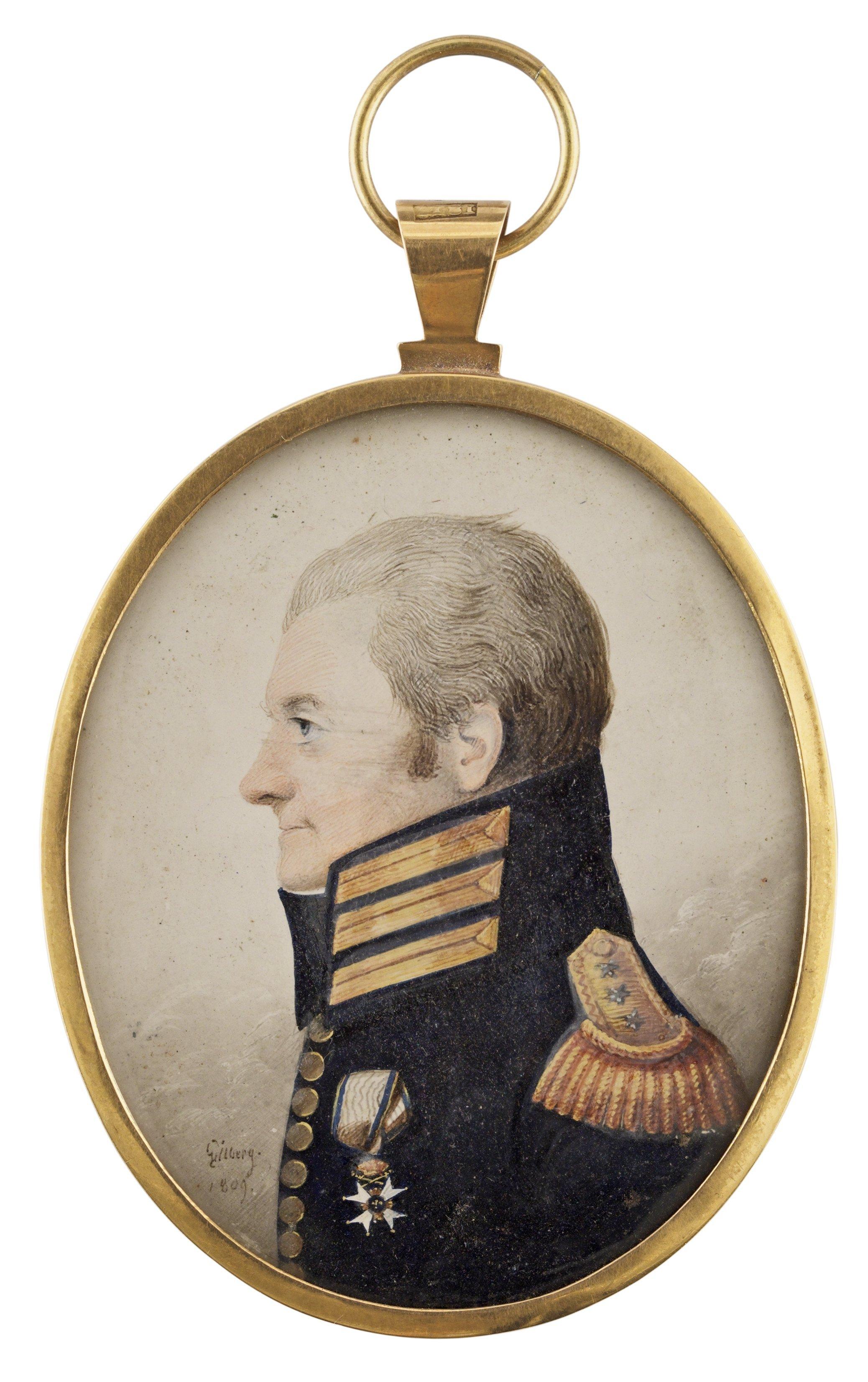 Jacob Axel Gillberg - Officer med svärdsordern