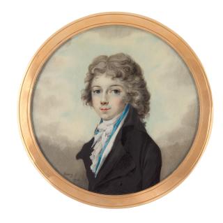 Jacob Axel Gillberg - Portrait Of A Young Boy