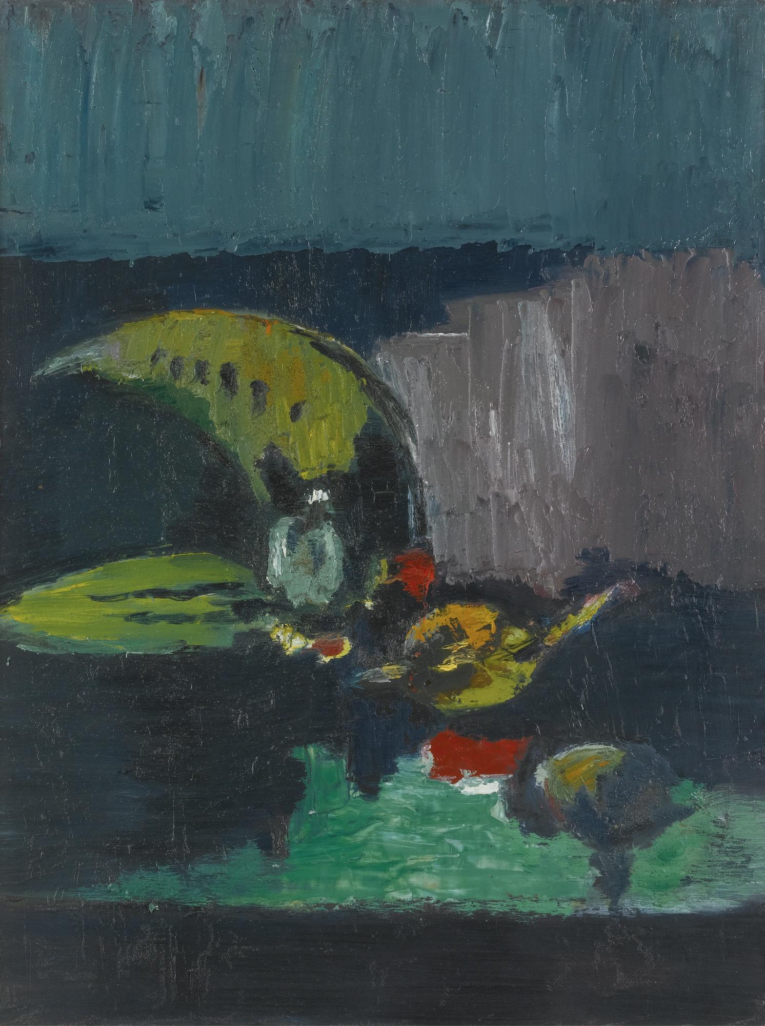 Jacob Bornfriend - Still Life With Sliced Melon