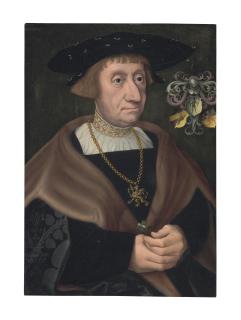 Jacob Claesz. van Utrecht - Portrait Of Mathias Mulich (1470-1528), Burgomaster Of Lübeck, Half-Length
