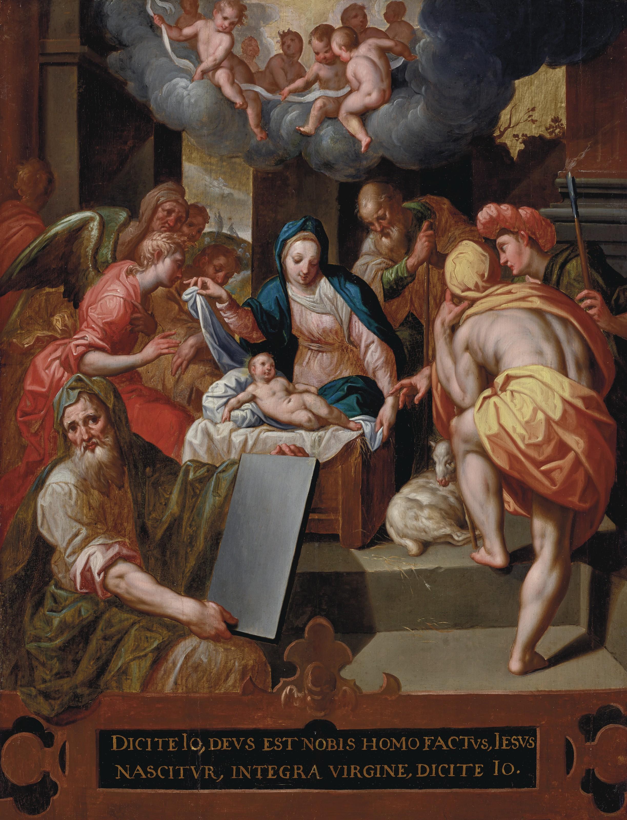 Jacob De Backer - The Adoration Of The Shepherds