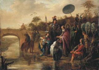 Jacob de Wet II - Le Baptême de L\'Eunuque Éthiopien