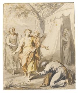 Jacob De Wit - Abraham Visited By The Three Angels