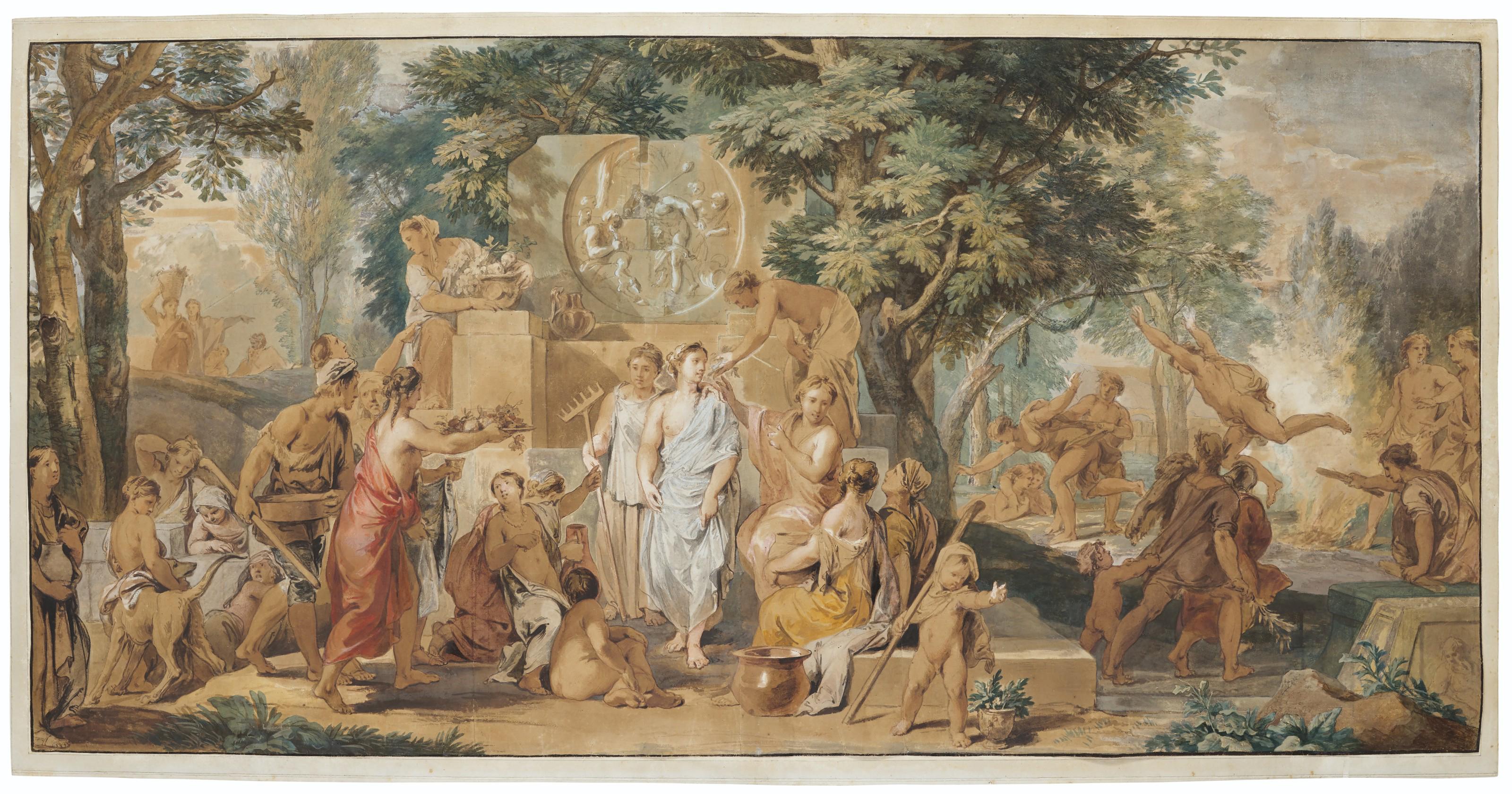 Jacob De Wit - Allegory of Autumn