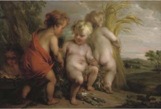 Jacob de Wit - An Allegory of The Four Seasons