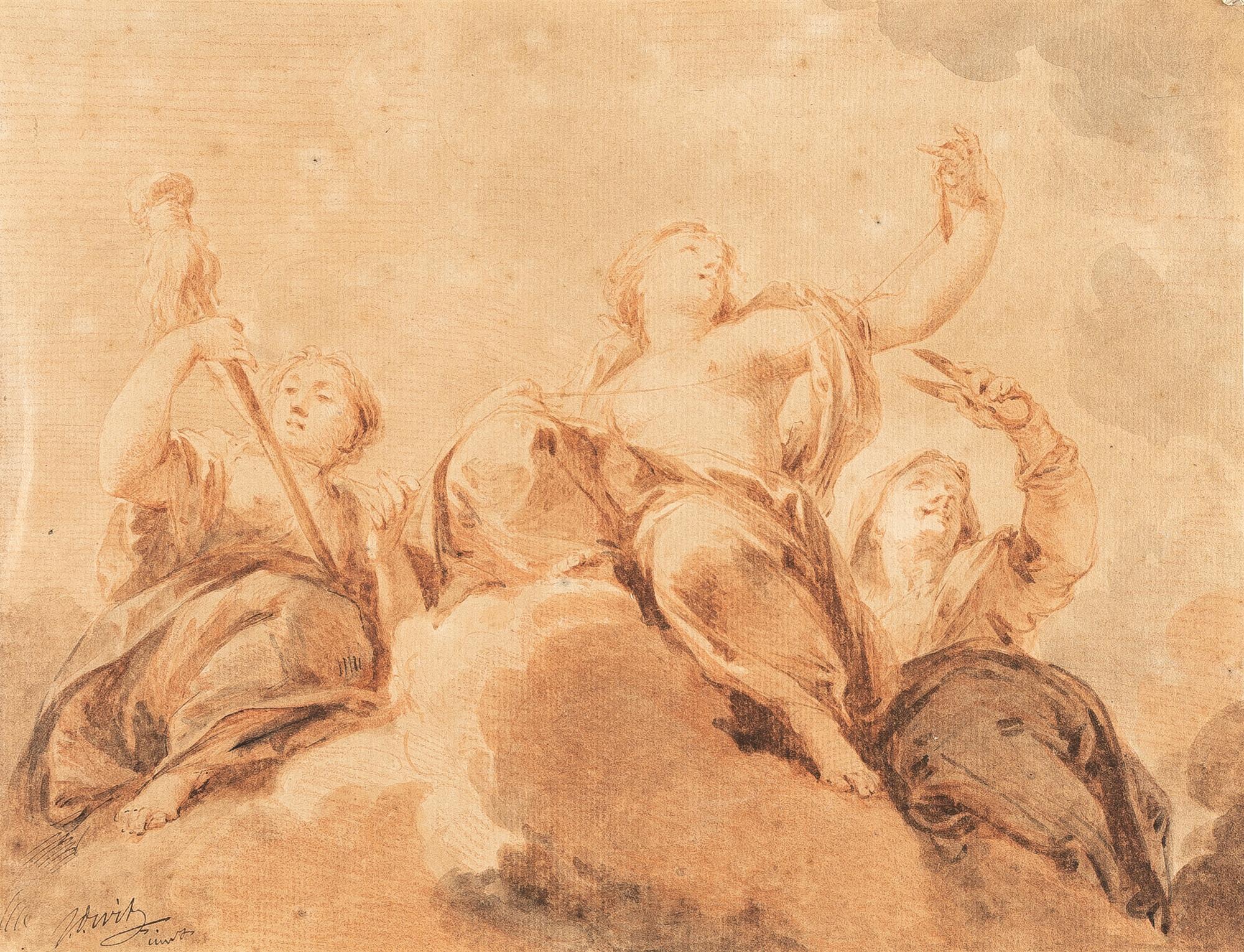 Jacob de Wit - Die drei Parzen