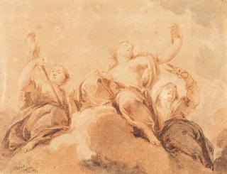 Jacob de Wit - Die drei Parzen