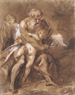 Jacob De Wit - Le Temps rognant les ailes de l\'Amour