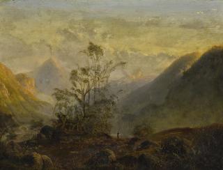 Jacob Dirk Van Herwerden - Dutch mount Semeru, Eastern Java