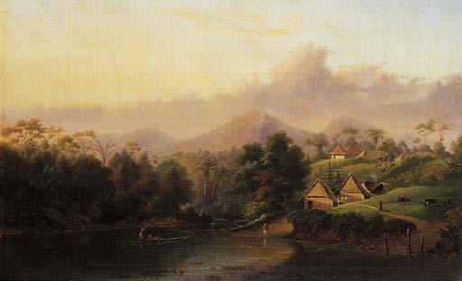 Jacob Dirk Van Herwerden - Solo rivier Res. Marlioen (?), Java