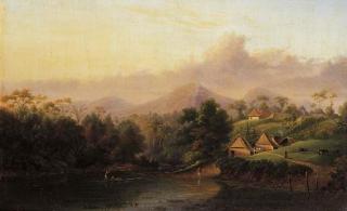 Jacob Dirk Van Herwerden - Solo rivier Res. Marlioen (?), Java