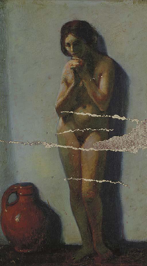 Jacob Dooijewaard - Standing nude