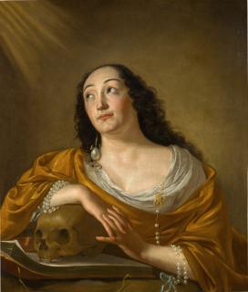 Jacob Duck - Portrait of a young woman as the Penitent Magdalene