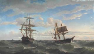 Jacob Eduard Heemskerck Van Beest - The Last Slave Ship