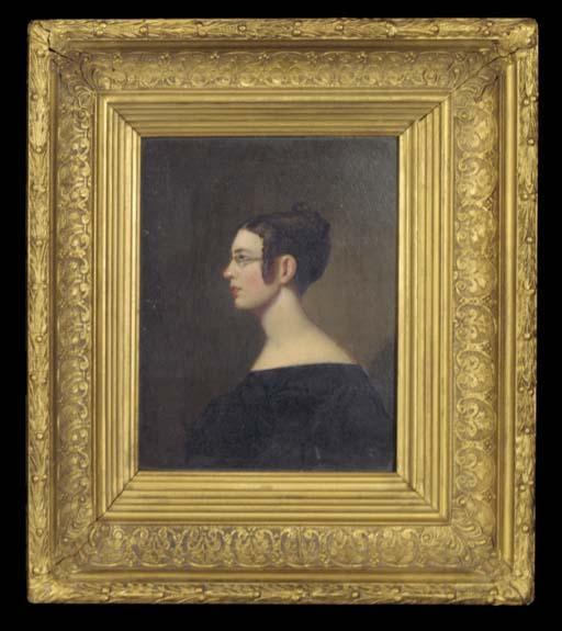 Jacob Eicholtz - A Portrait Of Catherine Lehman,