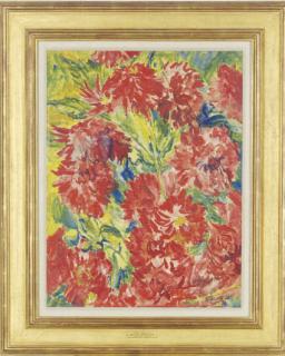 Jacob Epstein - Dahlias (Study in Reds)