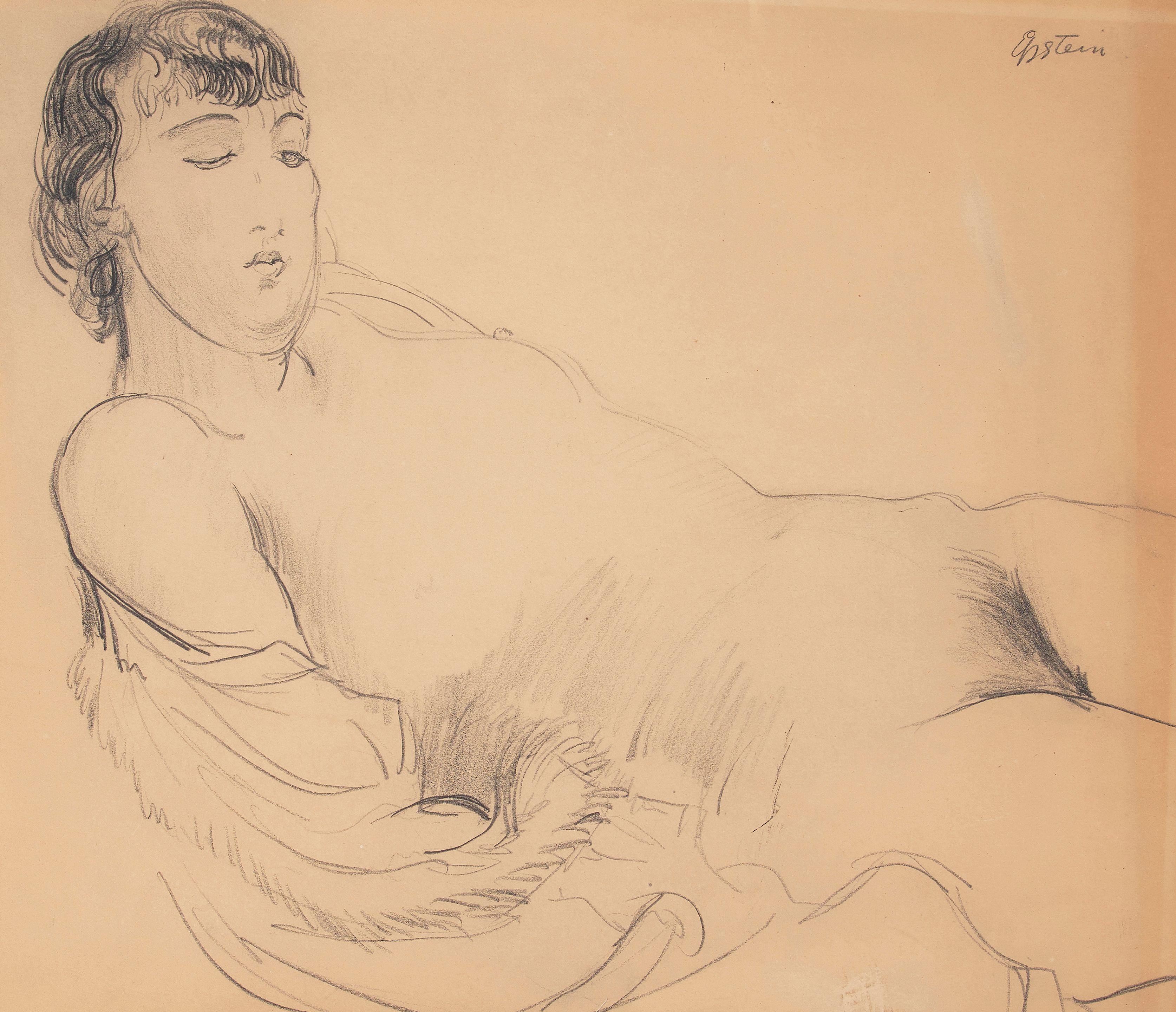 Jacob Epstein - Reclining Nude