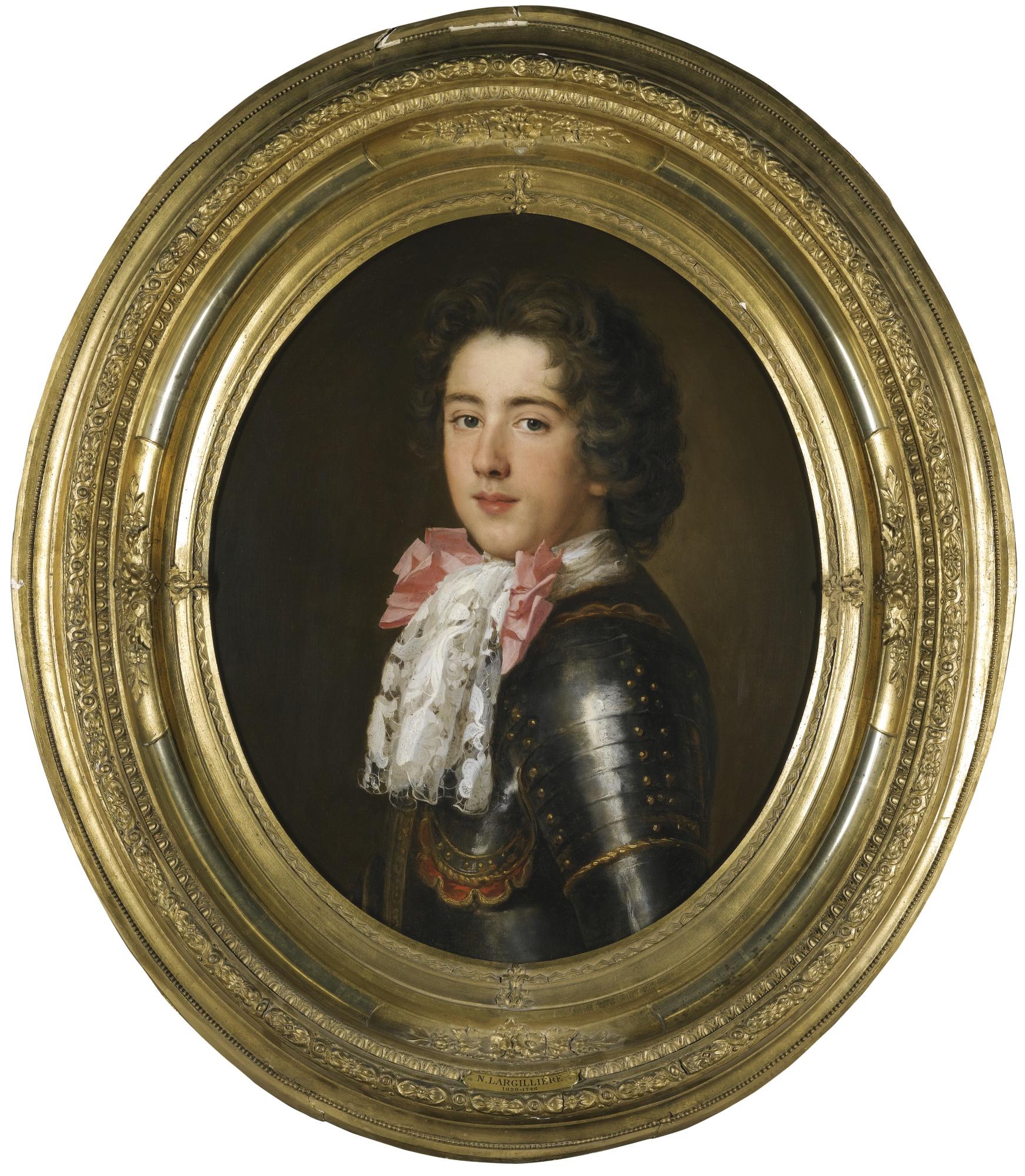 Jacob Ferdinand Voet - Portrait Of A Man, Bust Length, Wearing Armour And A White Lace Kerchief