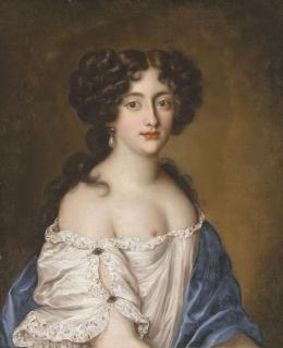 Jacob Ferdinand Voet - Portrait of Hortense Mancini, Duchesse Mazarin (1646-1699), in the guise of Aphrodite