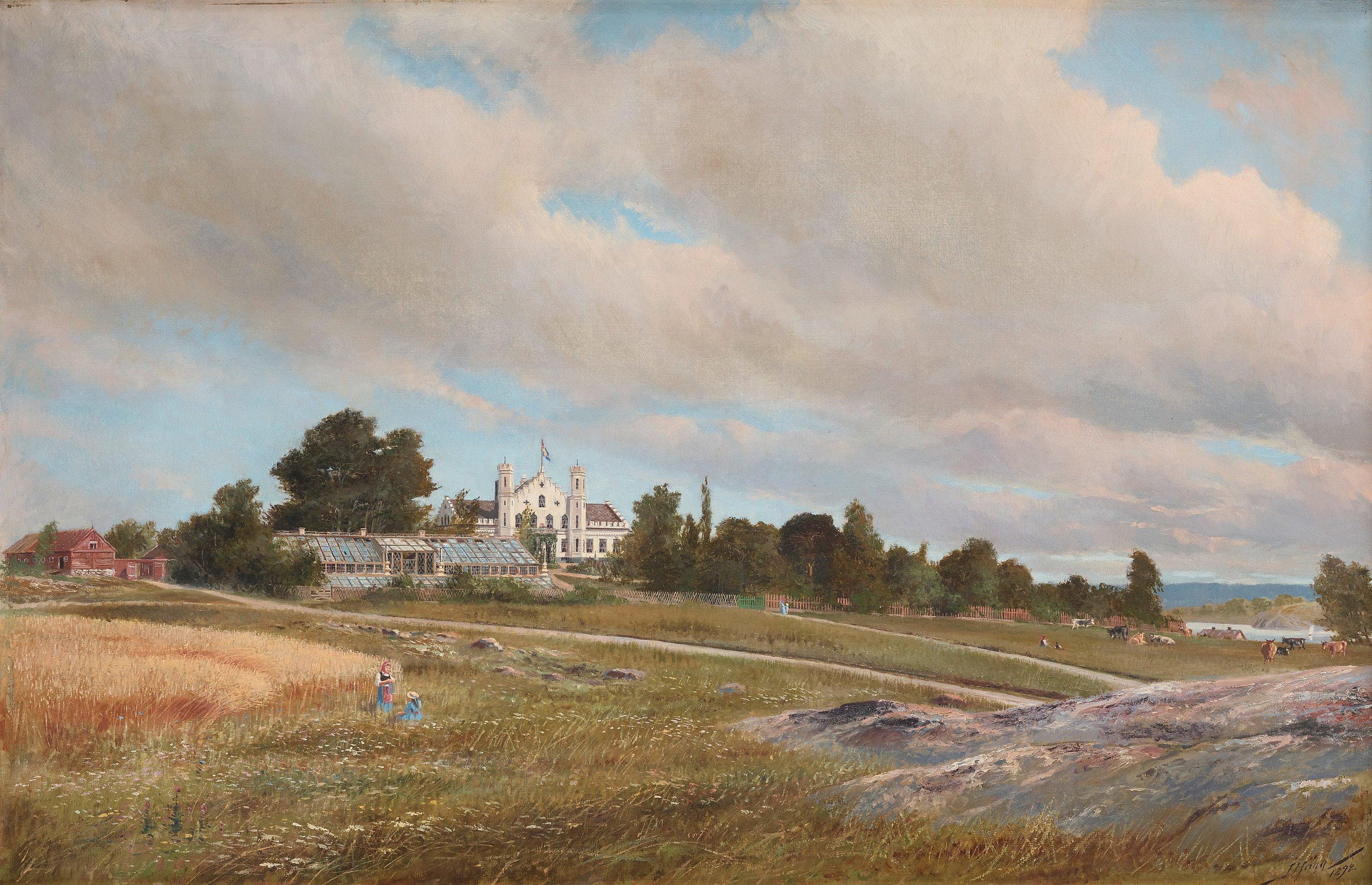 Jacob Hägg - Ståthöga mansion