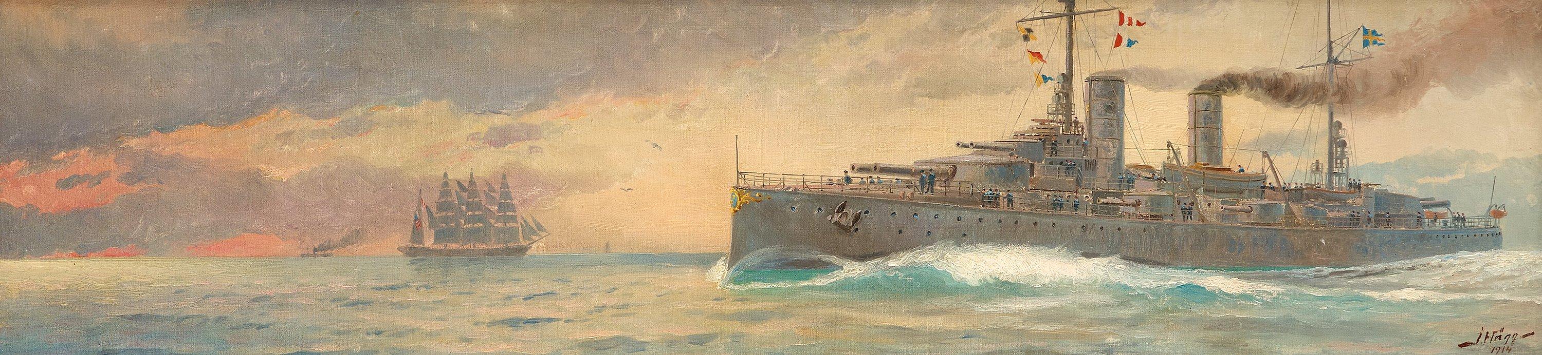 Jacob Hägg - Svenskt pansarskepp