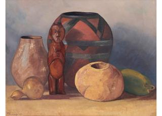 Jacob Hendrik Pierneef - Still Life (Framed)