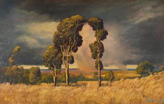 Jacob Hendrik Pierneef - Summer Rain In The Bushveld