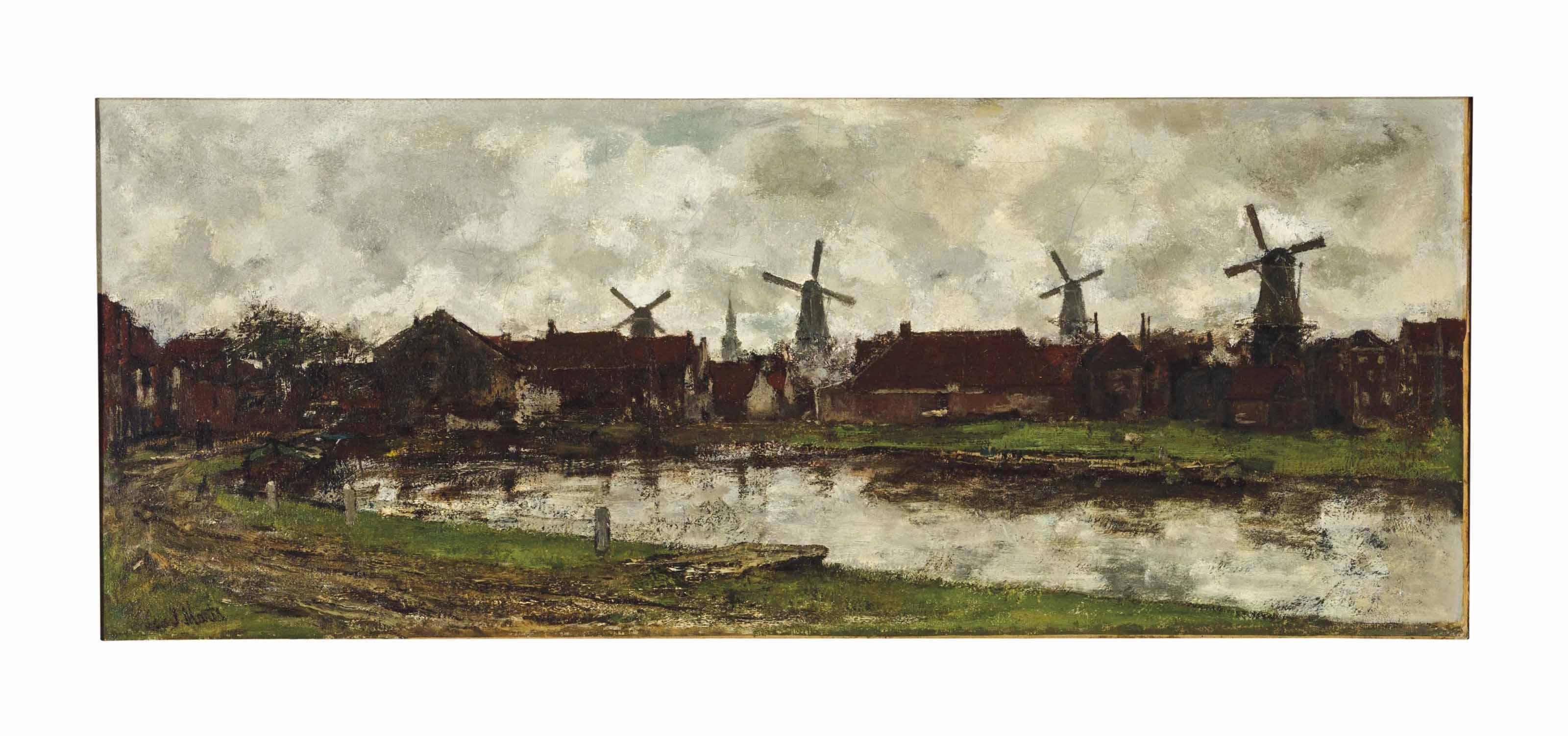 Jacob Henricus Maris - De Vier Molens