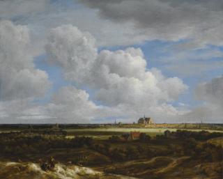 Jacob Isaacksz. Van Ruisdael - A Haarlempje: A Panoramic View Of Haarlem And The Bleaching Fields Seen From The North-West