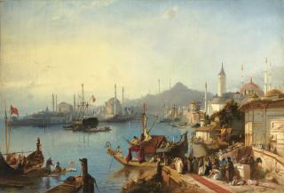 Jacob Jacobs - Belgian the Arrival Of Sultan Abdülmecid At The Nusretiye Mosque