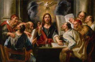 Jacob Jordaens - Christ Among The Pharisees